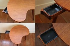 画像5: 北欧ビンテージ家具/デンマーク　チーク　サイドテーブル　ビーンズ型 (5)