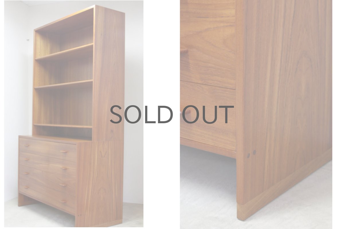 画像2: 北欧家具/Hans j Wegnerハンス J ウェグナー チーク ブックシェルフ　RY17RY5 (2)