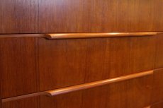 画像4: 北欧ビンテージ家具/デンマーク　チェスト　4段　チーク (4)