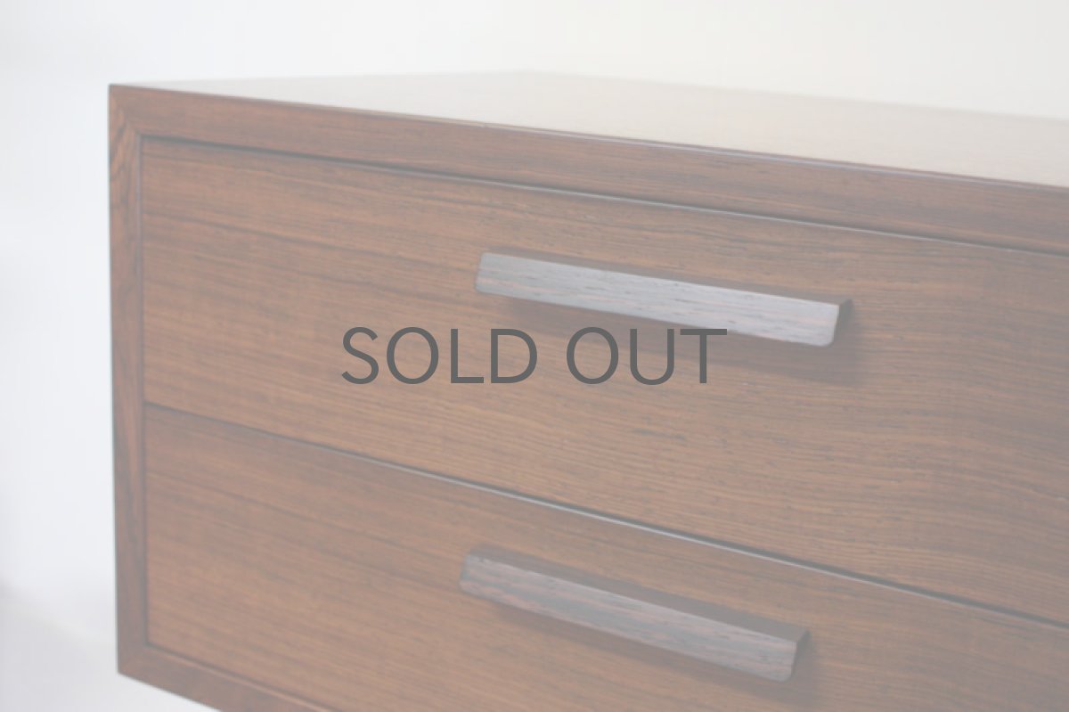 画像3: 北欧家具　Kai Kristiansen カイ・クリスチャンセン　Rosewood Chest　ローズウッド2段チェスト (3)