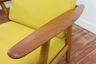 画像1: Hans j Wegnerハンス J ウェグナー GE240 チーク×オーク