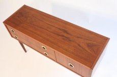 画像2: Danish Teak Chest　チークチェスト　2段丸取っ手 (2)