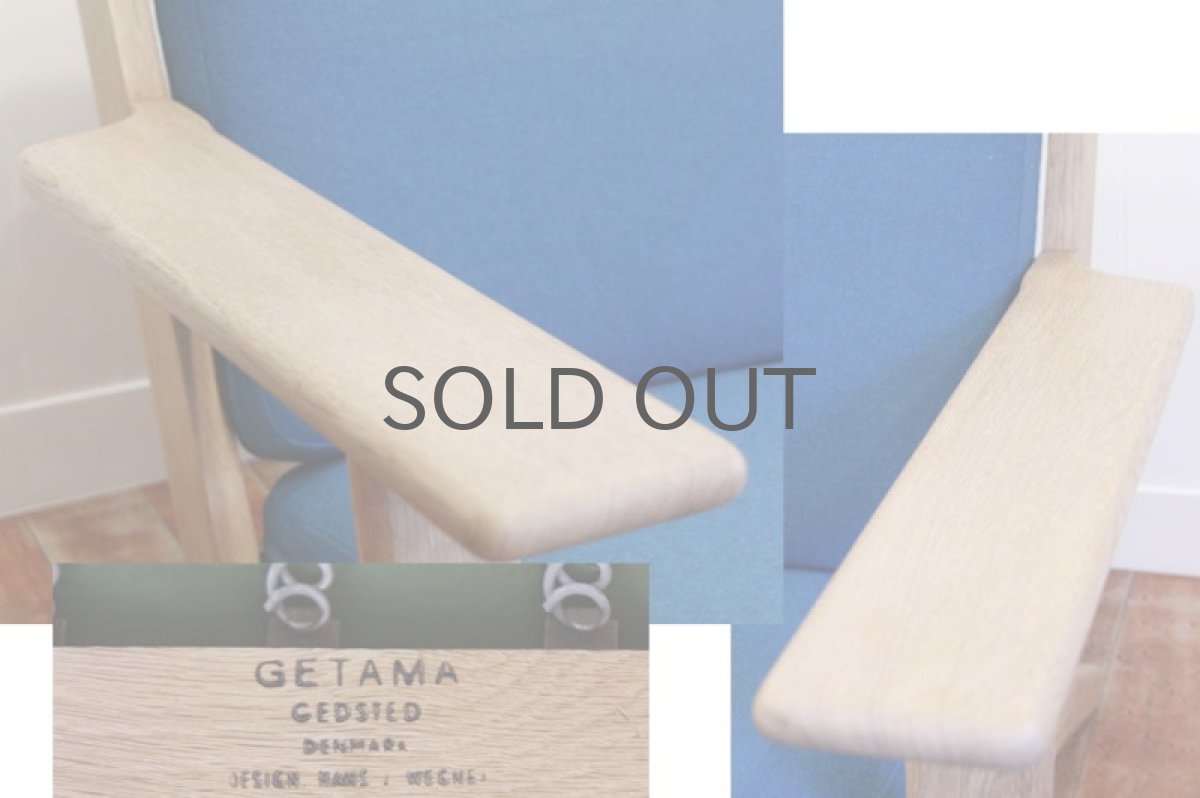 画像3: Hans j Wegnerハンス J ウェグナー　GE290　3人掛けソファー　オーク　お好みのカラーでファブリックを張り替えます　張り替え代込 (3)