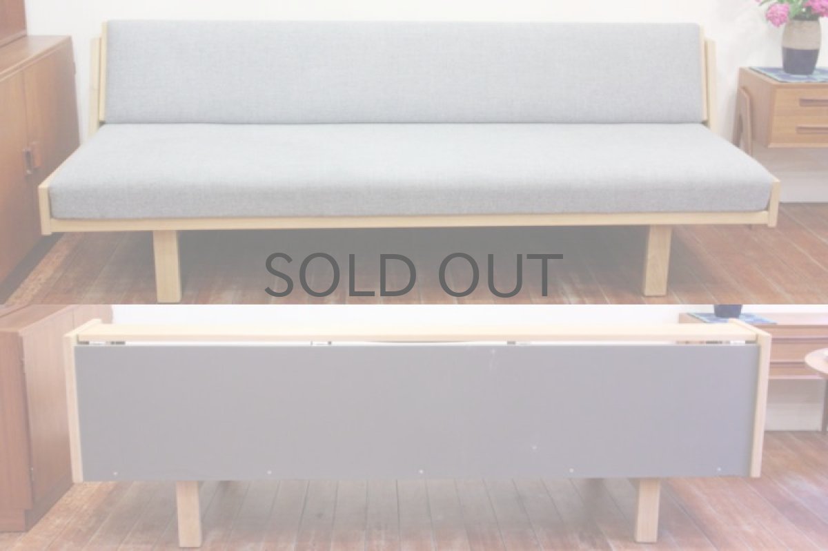 画像3: 北欧家具/Hans j Wegnerハンス J ウェグナー ソファー　GE258　デイベッド (3)
