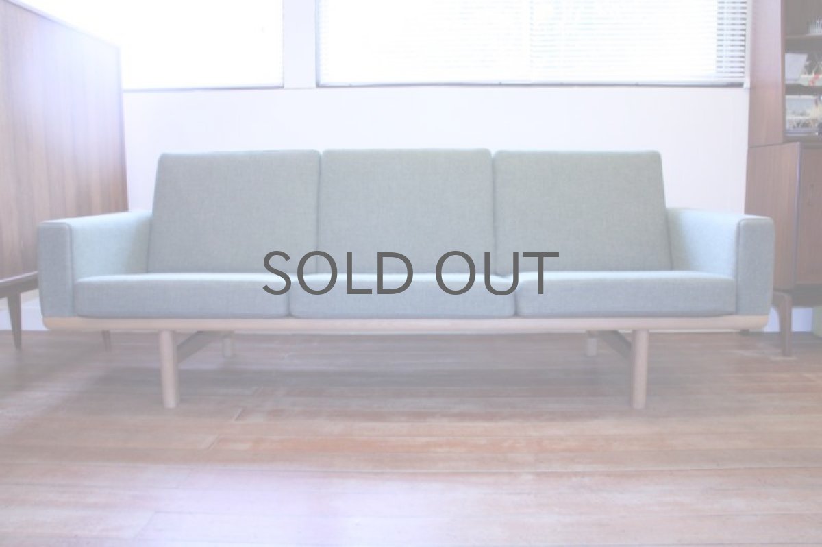画像3: 北欧ビンテージ家具/Hans j Wegnerハンス J ウェグナー ソファー　GE236　オーク　張り替え代込 (3)
