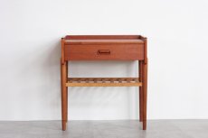 画像1: 北欧ビンテージ家具/デンマーク製/Omann Jun Møbelfabrik/チーク&オークベッドサイドチェスト (1)