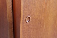 画像8: ビンテージ北欧家具/デンマーク製/Omann Jun Møbelfabrik/チーク&オークオープンシェルフ (8)
