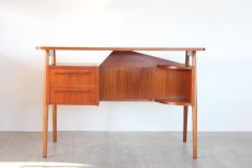 画像2: 北欧ビンテージ家具/デンマーク家具/ チーク/デスク (2)