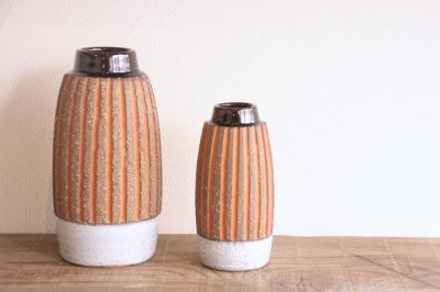 画像1:  Upsala Ekeby 　ウプサラ　エクビィ　マリ・シムルソン  RUSTICANA花瓶 Lサイズ