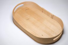 画像5: 北欧ビンテージ雑貨/白樺トレイ/スウェーデン/W34cm (5)